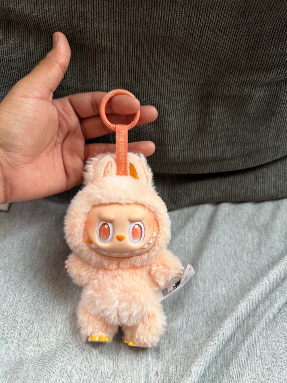 POP MART-Labubu The Monster Big Into Energy Plush-Happiness